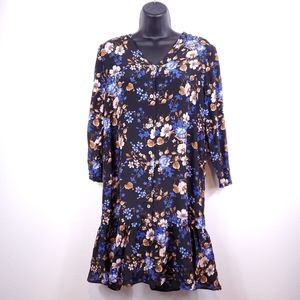 Amour Vert Silk Button Down Dress